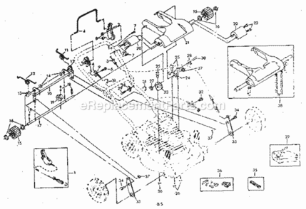 Part Location Diagram of 86874 Craftsman Control