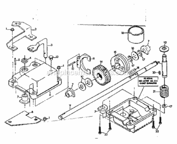 Part Location Diagram of 86613 Craftsman Shifter