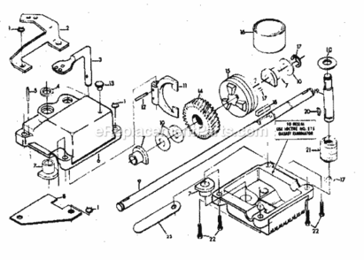 Page A Diagram and Parts List for 917372221  Craftsman Lawn Mower
