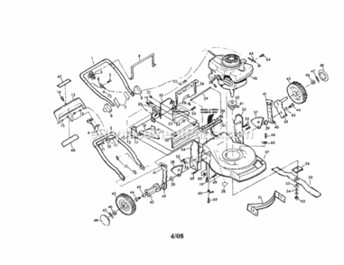 Part Location Diagram of 700148 Craftsman Handle Pad