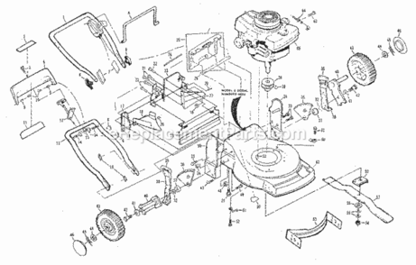 Part Location Diagram of 48165 Generac Valve Spring