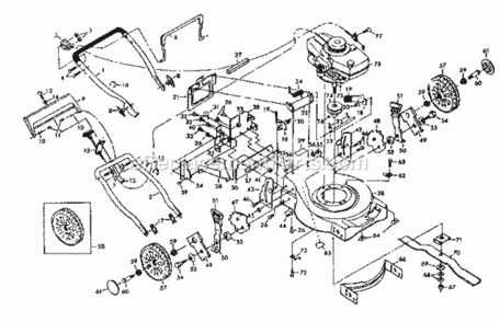 Part Location Diagram of 85535 Craftsman Handle Knob