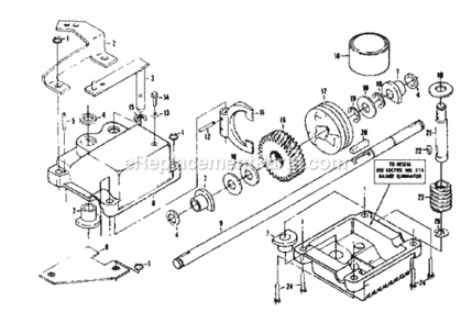 Part Location Diagram of 81203 Craftsman Washer