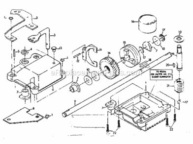 Page A Diagram and Parts List for 917372330  Craftsman Lawn Mower