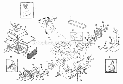 Part Location Diagram of 48040 Craftsman Head Kit