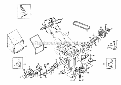 Part Location Diagram of 79847 Generac Box, Cma