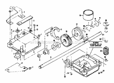 Page A Diagram and Parts List for 917372352  Craftsman Lawn Mower