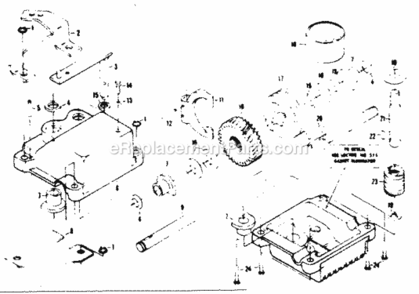 Page C Diagram and Parts List for 917372353  Craftsman Lawn Mower