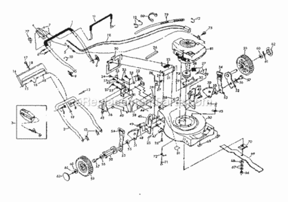 Part Location Diagram of STD580125 Craftsman E-Ring