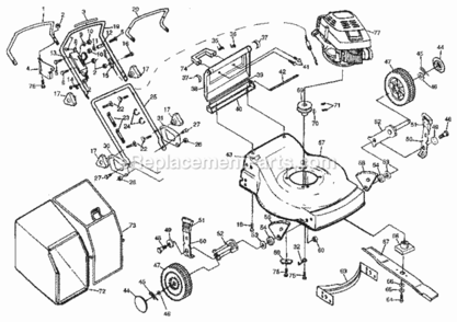 Part Location Diagram of 750621 Tecumseh TSH PART