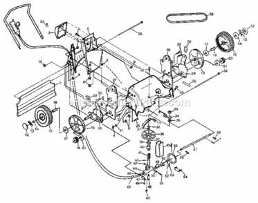 Part Location Diagram of 86974 Craftsman Hex Washer