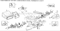 Part Location Diagram of 83700 Ridgid JAW, W/SLIDE HOSE MACH