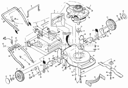 Part Location Diagram of 752191 Craftsman Engine