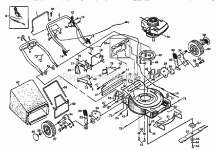 Part Location Diagram of 141134 Craftsman Drive Cover