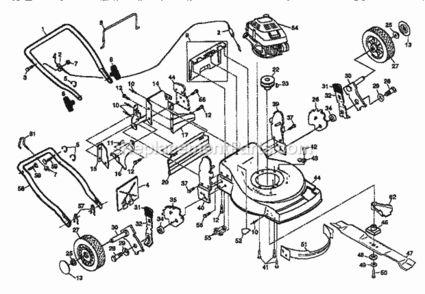 Part Location Diagram of 146389 Craftsman Engine