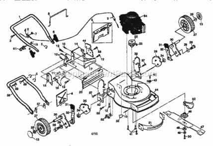 Part Location Diagram of 149070 Craftsman Kit.Hsg.22Rd