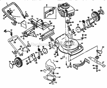 Part Location Diagram of 700494X479 Craftsman Back Back Plate