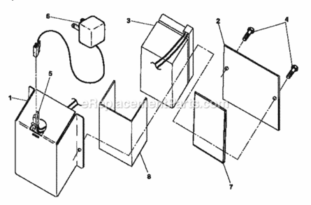 Part Location Diagram of 86337X479 Craftsman Cover