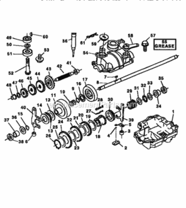 Page C Diagram and Parts List for 917372890  Craftsman Lawn Mower