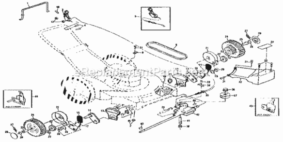 Part Location Diagram of 132232 Craftsman Transmission