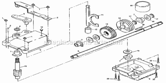 Part Location Diagram of 137055 Craftsman Bracket