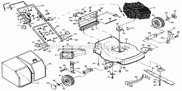 Part Location Diagram of 86536 Generac STR-390--25KB1