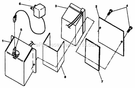 Page D Diagram and Parts List for 917373780  Craftsman Lawn Mower