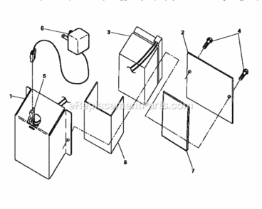 Page C Diagram and Parts List for 917373844  Craftsman Lawn Mower