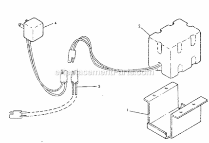 Part Location Diagram of 83536 Craftsman Wire Harness