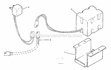 Page C Diagram and Parts List for 917374310  Craftsman Lawn Mower