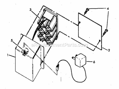 Page E Diagram and Parts List for 917374410  Craftsman Lawn Mower