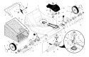 Part Location Diagram of 532180773 Husqvarna Wheel Assembly