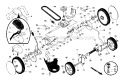 Part Location Diagram of 598688301 Husqvarna CABLE ASSEMBLY DRIVE CONTROL B