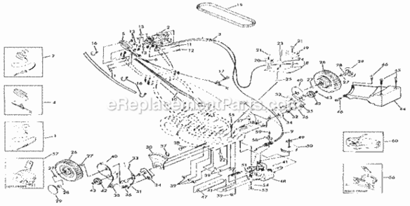 Part Location Diagram of 48119 Craftsman Head Kit