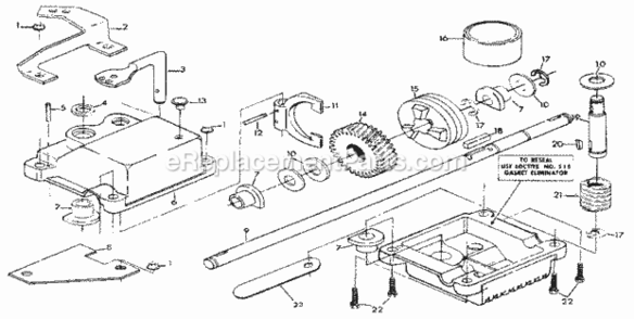 Page F Diagram and Parts List for 917374700  Craftsman Lawn Mower