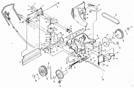 Part Location Diagram of 750898 Craftsman Deflector