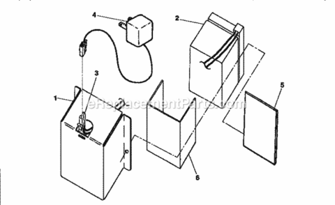 Page D Diagram and Parts List for 917374740  Craftsman Lawn Mower