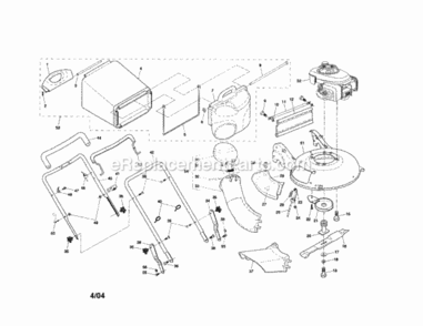 Part Location Diagram of 190856 Craftsman Housing