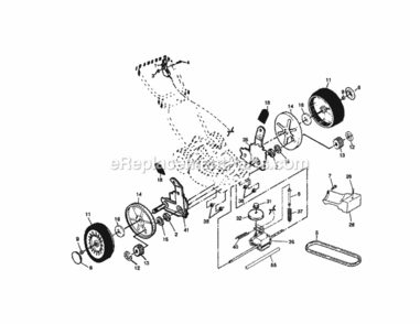 Part Location Diagram of 583135101 Craftsman Control.Dr.5