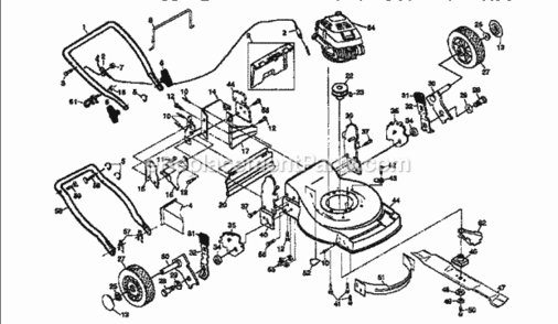 Part Location Diagram of 151519 Craftsman Housing