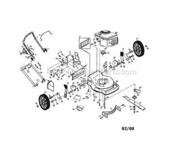 Part Location Diagram of 145285 Craftsman Discharge Guard