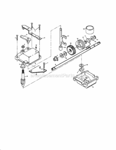 Page C Diagram and Parts List for 917376750  Craftsman Lawn Mower