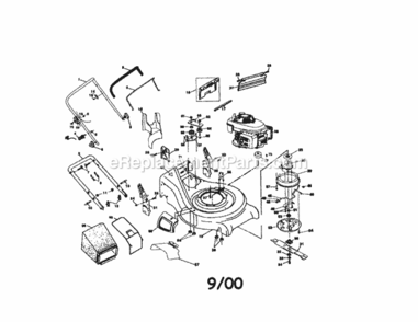 Part Location Diagram of 173041 Craftsman Drive Belt