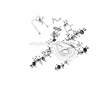 Part Location Diagram of 170050 Craftsman Drive Cable