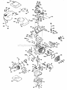 Page C Diagram and Parts List for 917376931  Craftsman Lawn Mower