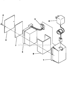 Page C Diagram and Parts List for 917376950  Craftsman Lawn Mower