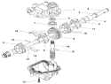 Part Location Diagram of 413268 Craftsman Transmission
