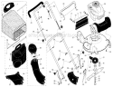 Part Location Diagram of 583708701 Husqvarna Bag Holder