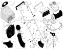 Page A Diagram and Parts List for 917377012  Craftsman Lawn Mower