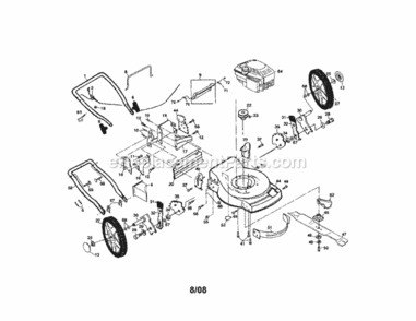 Part Location Diagram of 583056101 Craftsman Housing
